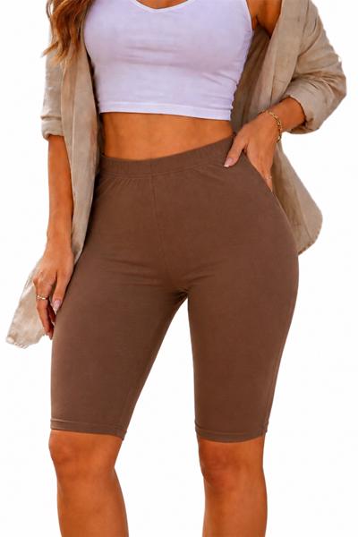 Велосипедки ALIA (M-3XL) AL197 brown (лето)