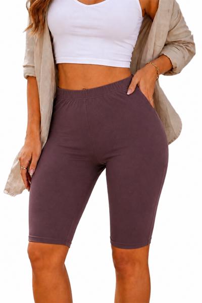 Велосипедки ALIA (M-3XL) AL199 brown (лето)