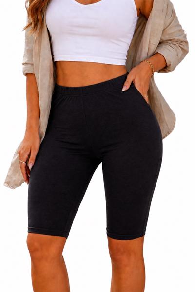 Велосипедки ALIA (M-3XL) AL200 black (лето)