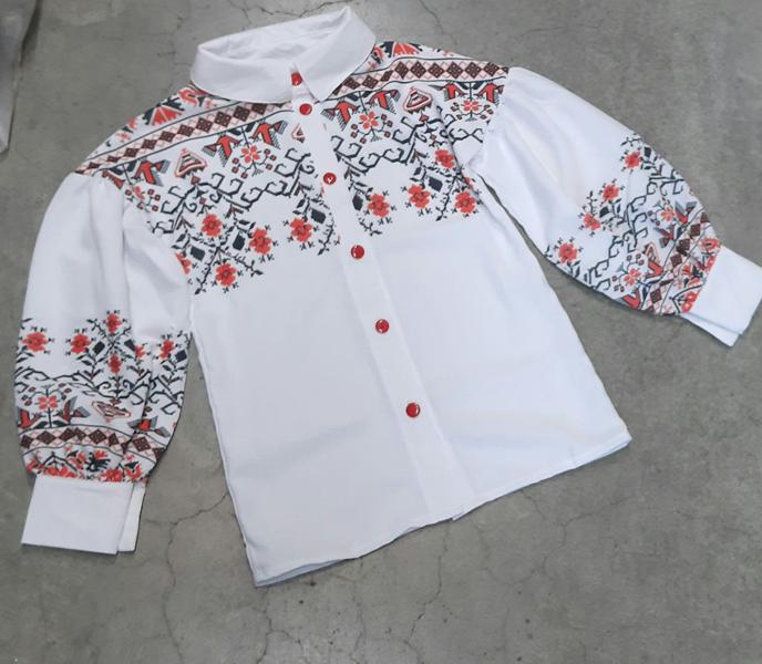 Вышиванка Limerense (116-134) DD220 white (деми)