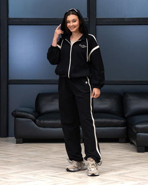 Костюм спорт AZNA (XS-L) Д165 black (деми)