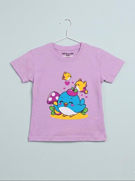 Футболка Dino (1-4) D839 purple (лето)