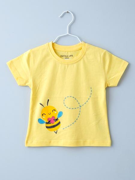 Футболка Dino (1-4) D842 yellow (лето)