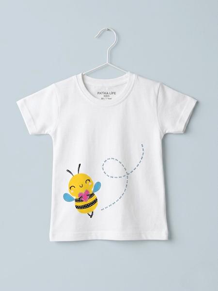Футболка Dino (1-4) D846 white (лето)