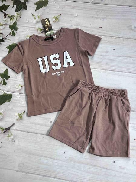 Костюм Marimaks (98-122) 1068 brown (лето)
