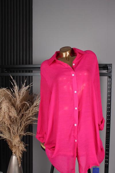 Рубашка Sun&Sea (XL-5XL) SD146 fuchsia (лето)
