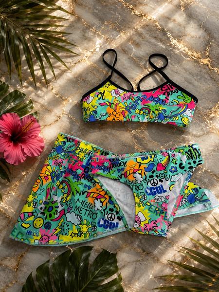 Комплект Sun&Sea (28-36) XM2054 green (лето)