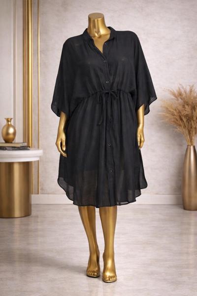 Платье Sun&Sea (one size) 1-351 black (лето)