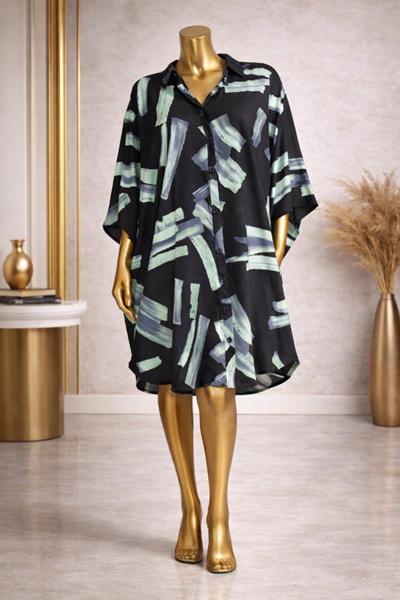 Платье Sun&Sea (XL-5XL) SD9109-36 black (лето)