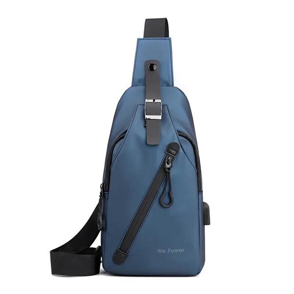 Бананка Fashion Bag (33*17*6) 110032-4 blue (деми)