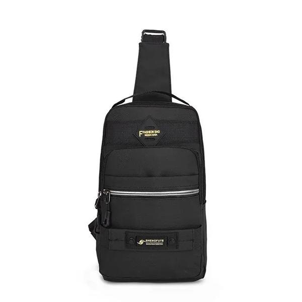 Бананка Fashion Bag (28*18*12) 12253 black (деми)