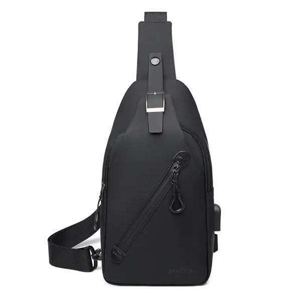 Бананка Fashion Bag (31*18*8) 1616-1 black (деми)
