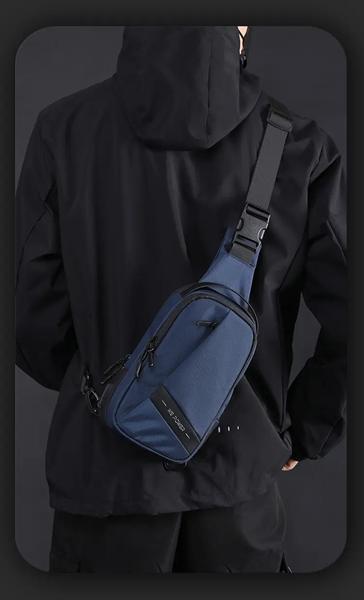 Бананка Fashion Bag (28*17*9) 2113-2 blue (деми)