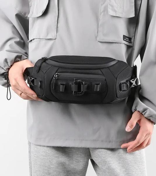 Бананка Fashion Bag (32*16*7) 2117-4 black (деми)