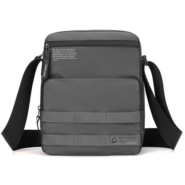 Бананка Fashion Bag (30*26*10) 2326-3 grey (деми)