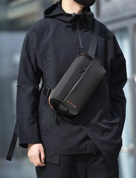 Бананка Fashion Bag (31*15*7) 646-4 black (деми)