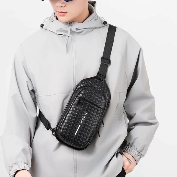 Бананка Fashion Bag (32*16*7) 8008-1 black (деми)