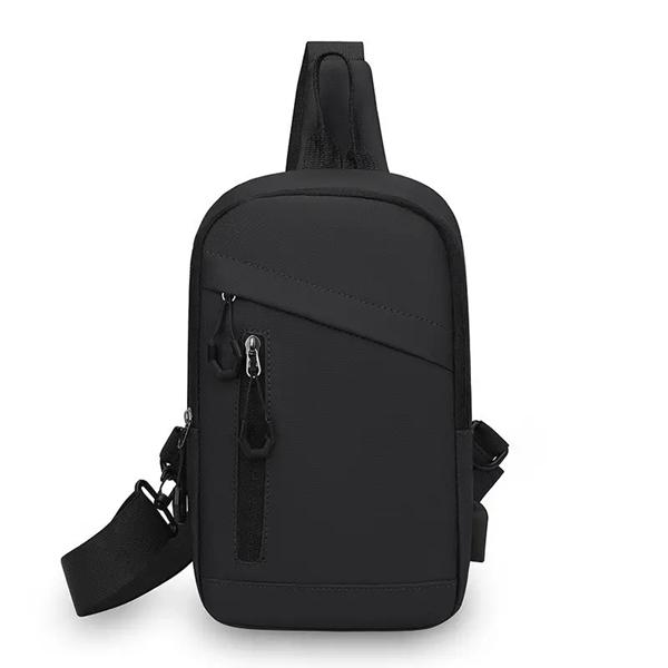 Бананка Fashion Bag (28*18*8) 8607-2 black (деми)