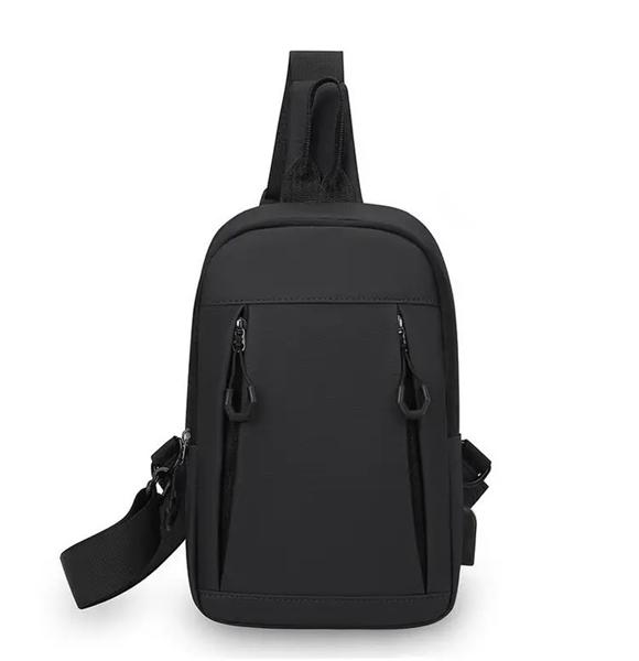 Бананка Fashion Bag (28*18*8) 8608-4 black (деми)