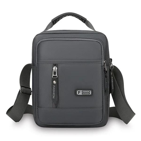 Бананка Fashion Bag (24*19*6) 8614-1 grey (деми)