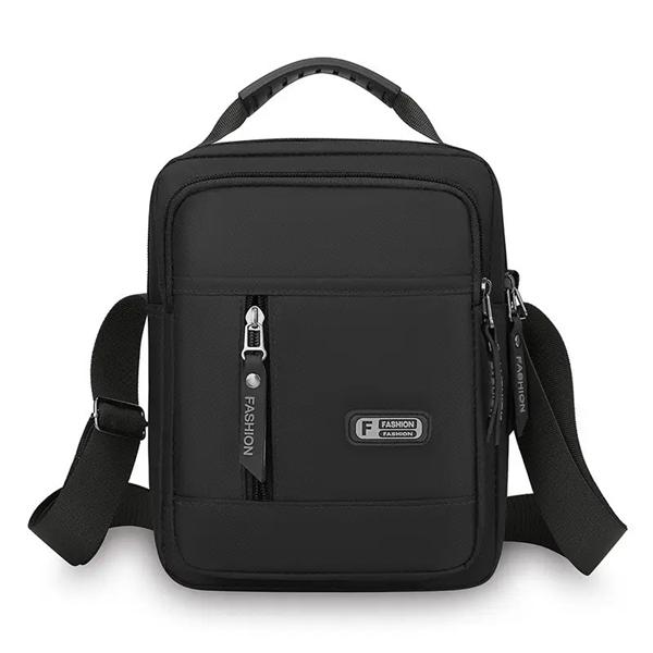 Бананка Fashion Bag (24*19*6) 8614-2 black (деми)
