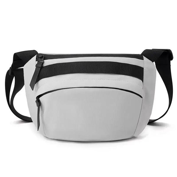 Бананка Fashion Bag (18*17*8) 881-4 l.grey (деми)