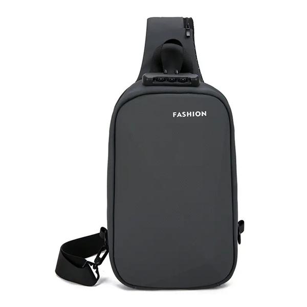 Бананка Fashion Bag (31*18*7) D05-2 d.grey (деми)