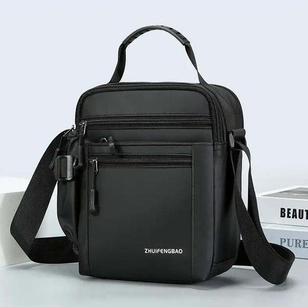 Бананка Fashion Bag (25*20*10) D16-1 black (деми)