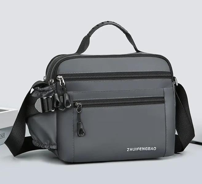Бананка Fashion Bag (28*23*11) D16-1-2 grey (деми)