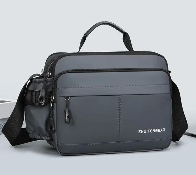 Бананка Fashion Bag (28*23*11) D18-1-2 grey (деми)
