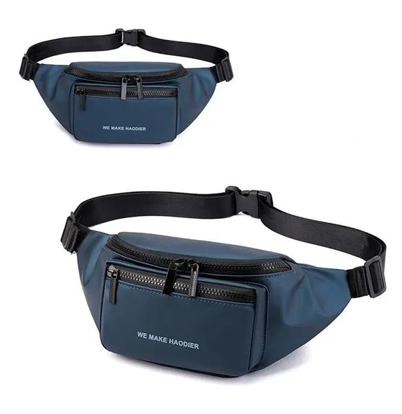Бананка Fashion Bag (31*15*8) KK125-1 blue (деми)