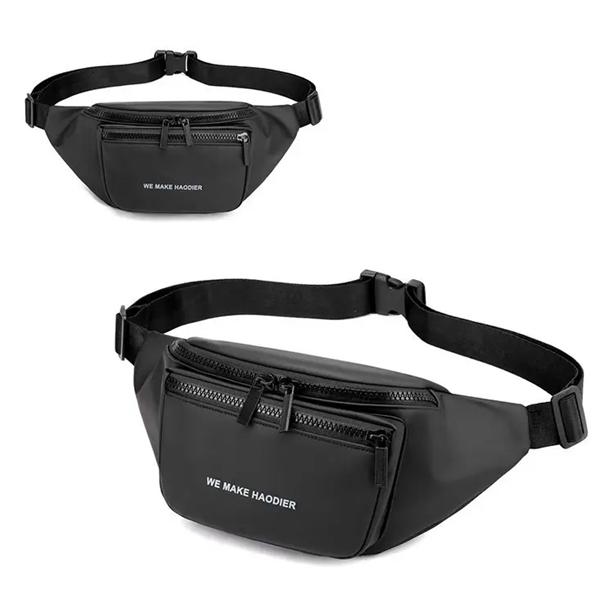 Бананка Fashion Bag (31*15*8) KK125-4 black (деми)