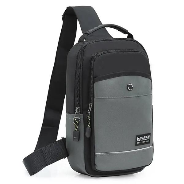 Бананка Fashion Bag (29*18*6) X63-4-2 grey (деми)