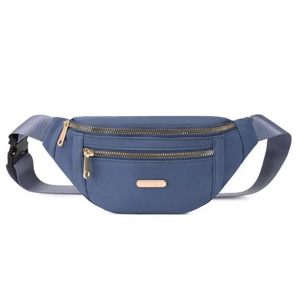 Бананка Fashion Bag (30*14*7) 2201-1 blue (деми)