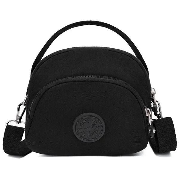 Бананка Fashion Bag (18*13*6) 326-7 black (деми)