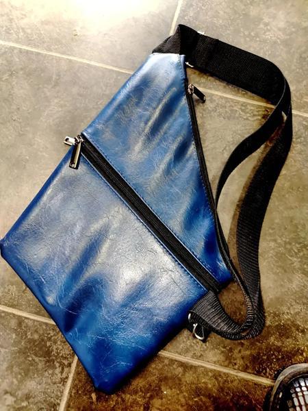 Бананка Fashion Bag (30*21*1) CNO10-3 blue (деми)
