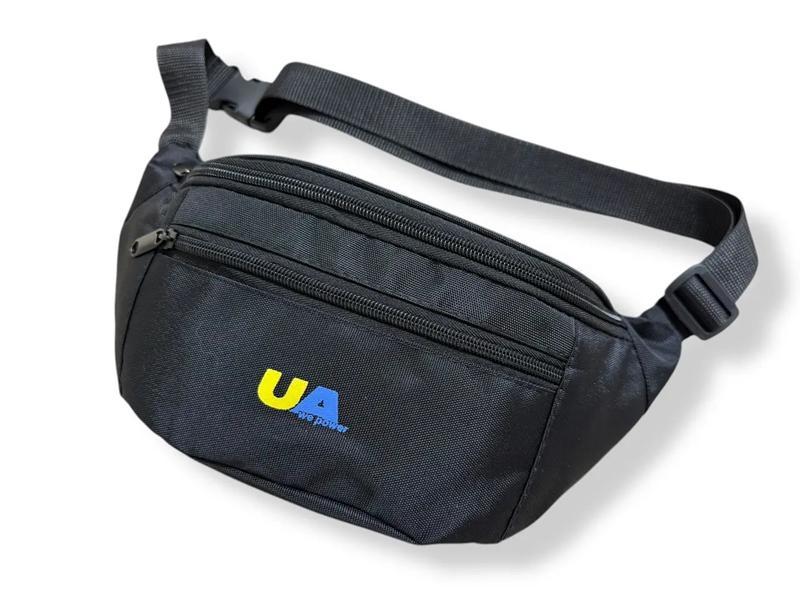 Бананка Fashion Bag (33*16*5) HNO01-16 black (деми)