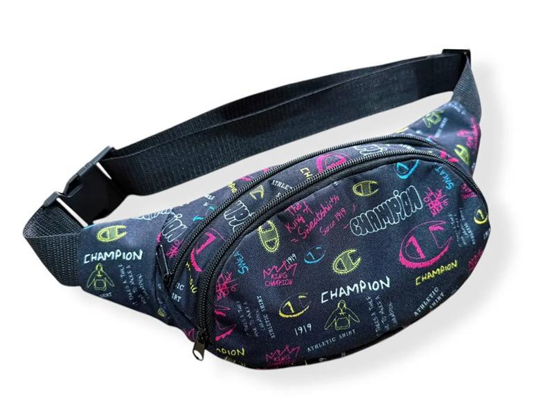 Бананка Fashion Bag (34*14*1) NO16-7 blue (деми)
