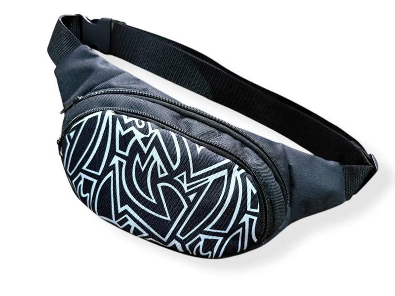 Бананка Fashion Bag (34*14*1) NO17-5 black (деми)