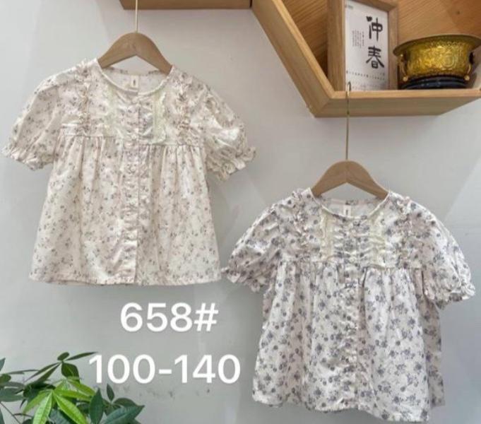 Блузка Meloria (100-140) 658 grey (лето)