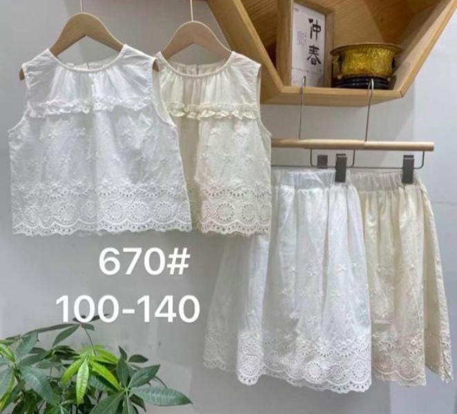 Костюм Meloria (100-140) 670 white (лето)