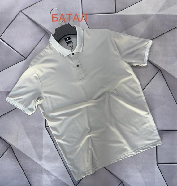 Футболка Rassul (XL-5XL) 67131 beige (лето)