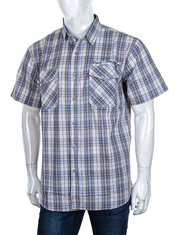 Рубашка Logaster (XL-5XL) A705-2 beige (лето)