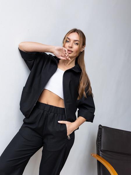 Костюм Diamanna (S-L) P244 black (лето)