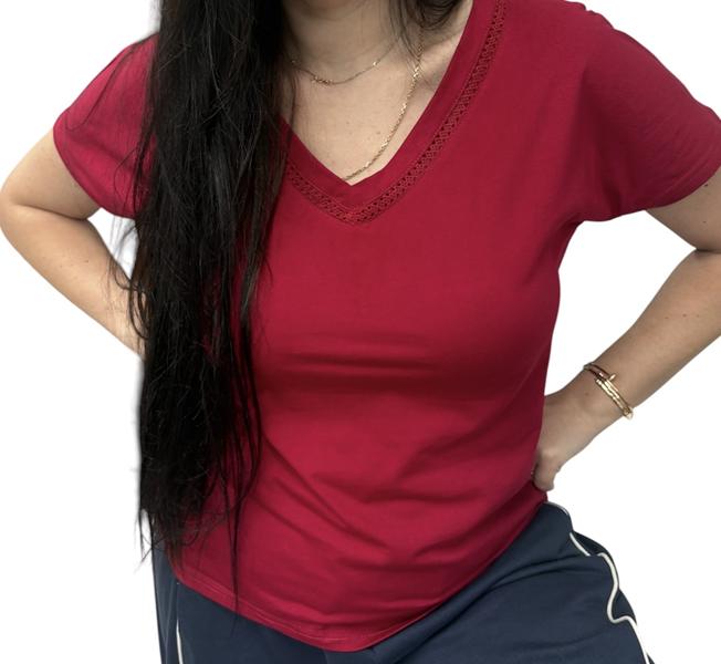 Футболка LeVisha (46-52) 26110 red (лето)