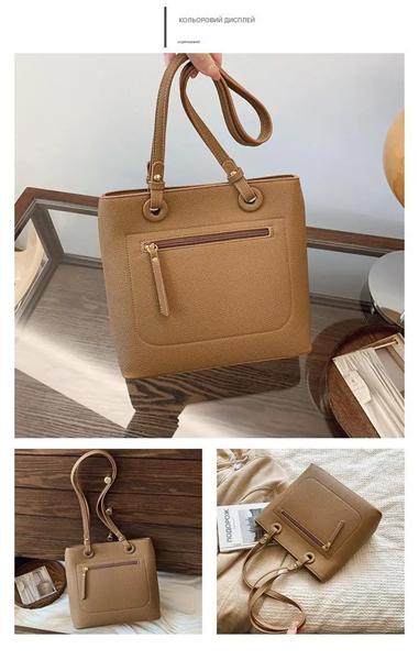 Сумка Fashion Bag (26*24*10) K0125-3 nude (деми)