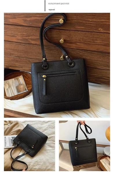Сумка Fashion Bag (26*24*10) K0125-5 black (деми)