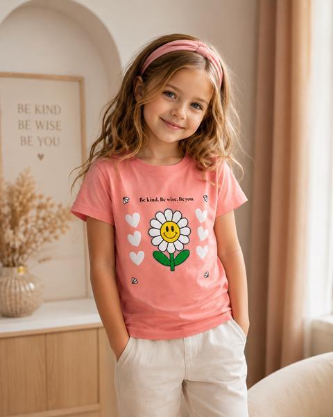 Футболка Major (104-128) 5113 peach (лето)