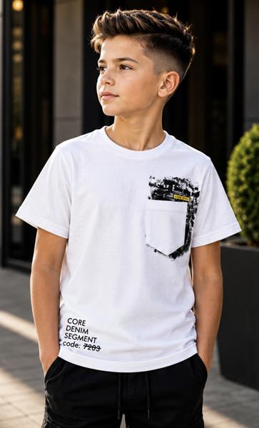 Футболка Major (134-152) 3082 white (лето)