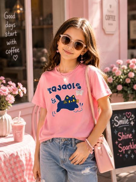 Футболка Major (134-152) 5049 pink (лето)